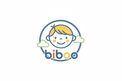 Logo biboo avec une tête d’enfant 